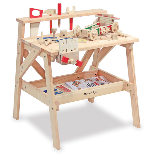 Wooden Project Workbench, Ages 3+ Years