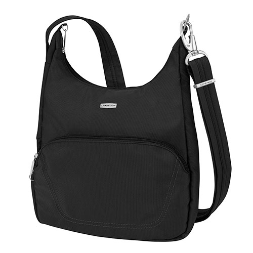 Anti-Theft Classic Essential Messenger Bag, Black