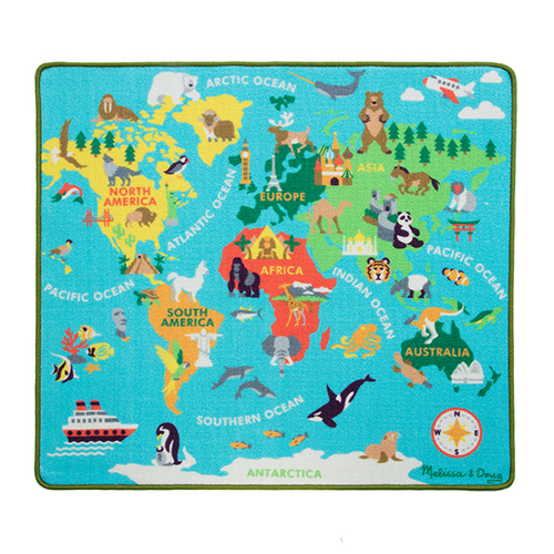 Round the World Travel Rug, Ages 3+ Years