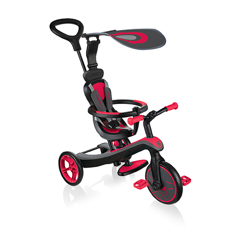 Explorer Trike 4-in1 Tricycle, Red