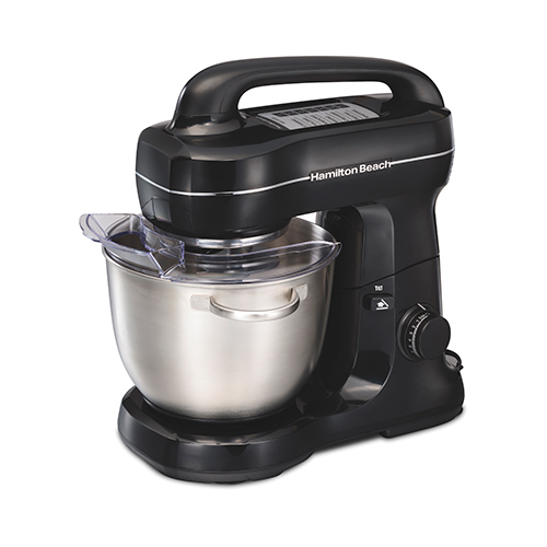 7-Speed Planetary 4qt Stand Mixer, Black