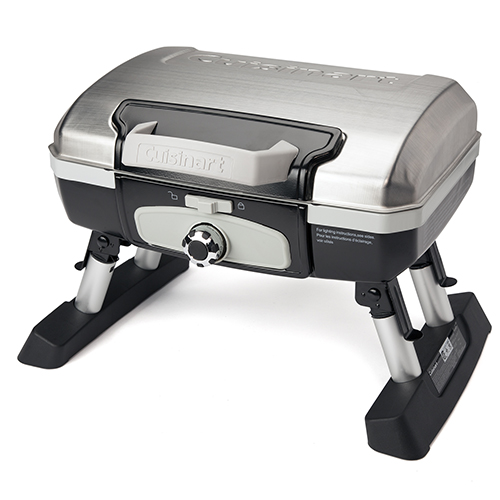 Petit Gourmet Tabletop Gas Grill, Stainless