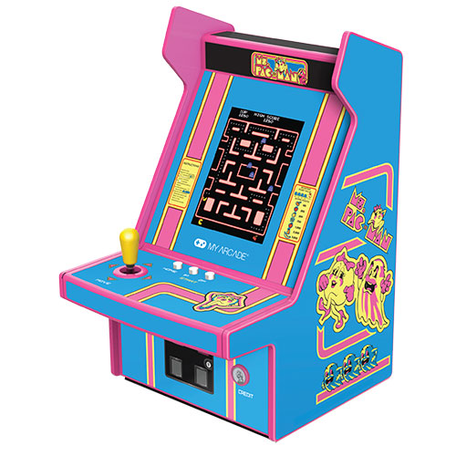 Ms. PAC-MAN Micro Player Pro 6.8" Collectible Retro Game