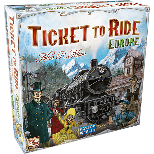 Ticket to Ride Europe Board Game, Ages 8+ Years