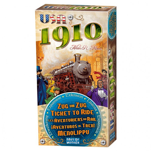 Ticket to Ride: USA 1910 Expansion, Ages 8+ Years