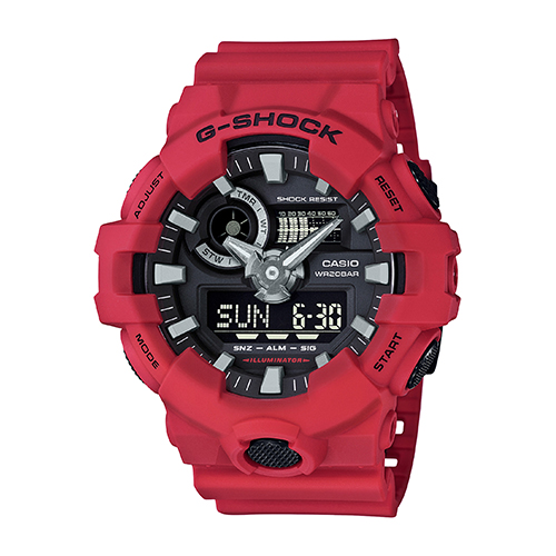 G-Shock Ana-Digi Watch, Red