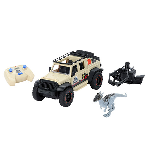 Jurassic World Jeep Gladiator R/C Vehicle w/ Dinosaur