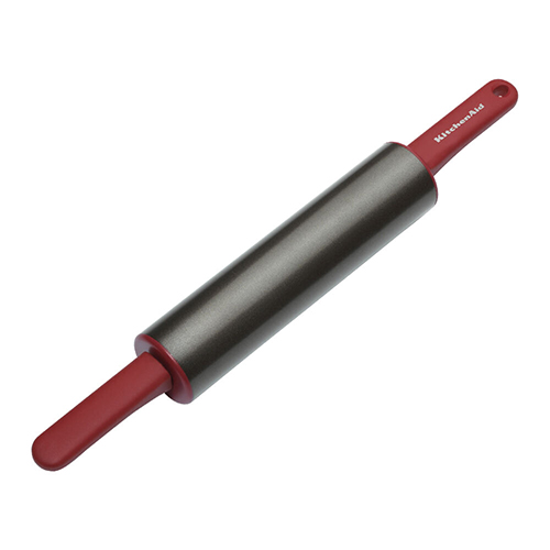 Rolling Pin w/ Nonstick Coating, Red