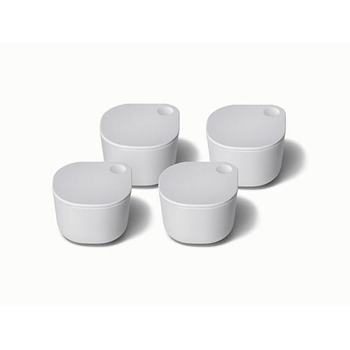 4pc Dot Food Storage Containers w/ Lids