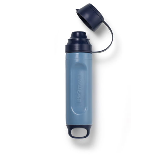 LifeStraw Peak Series Solo Personal Water Filter Straw, Mountain Blue