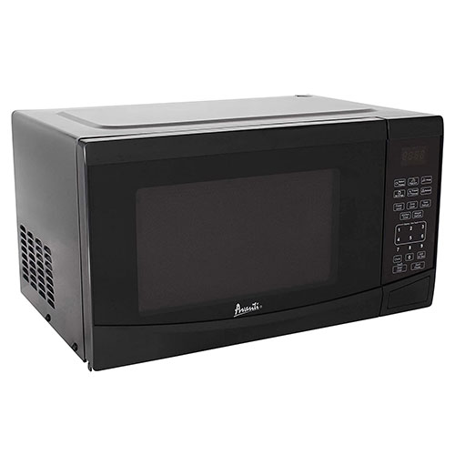 0.9 Cubic Foot 900W Microwave Oven, Black