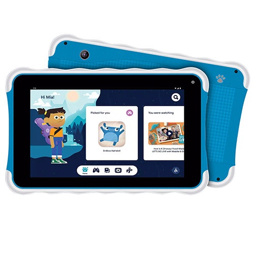 7" Kids' Tablet w/ Android 13 and Bluetooth, Blue